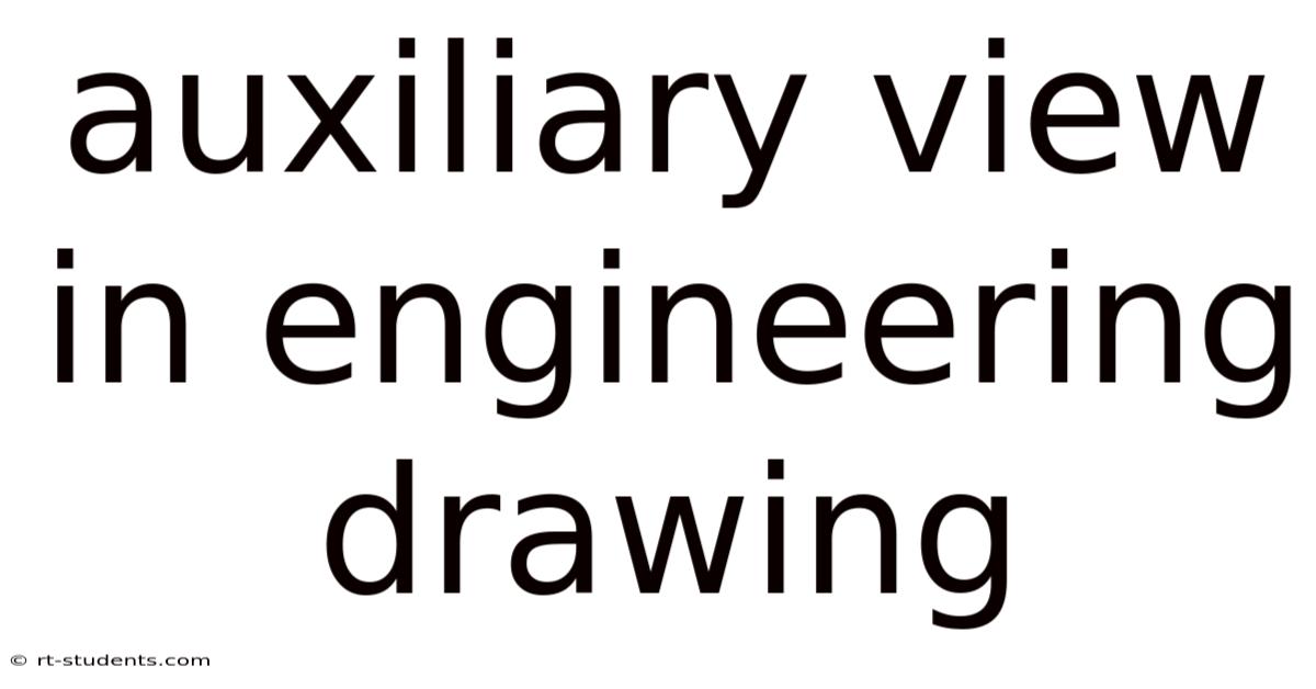 AUXILIARY VIEW IN ENGINEERING DRAWING PDF visual data 3