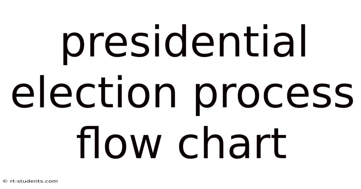 Presidential Election Process Flow Chart