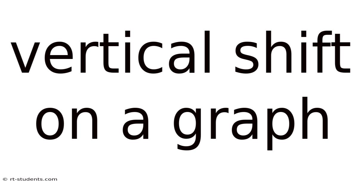 Vertical Shift On A Graph